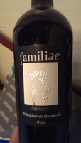 VinoTip - Familiae a6mani primitivo di Manduria DOP (2010), Italie