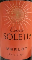 VinoTip - Esprit Soleil Merlot, Frankrijk