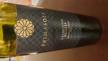 VinoTip - Primasole Primitivo Puglia (2018), Italie